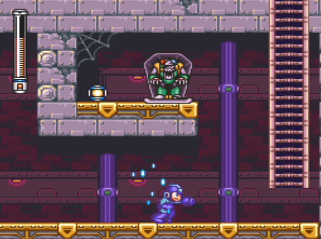 Mega Man 7 screenshot - Shade Man